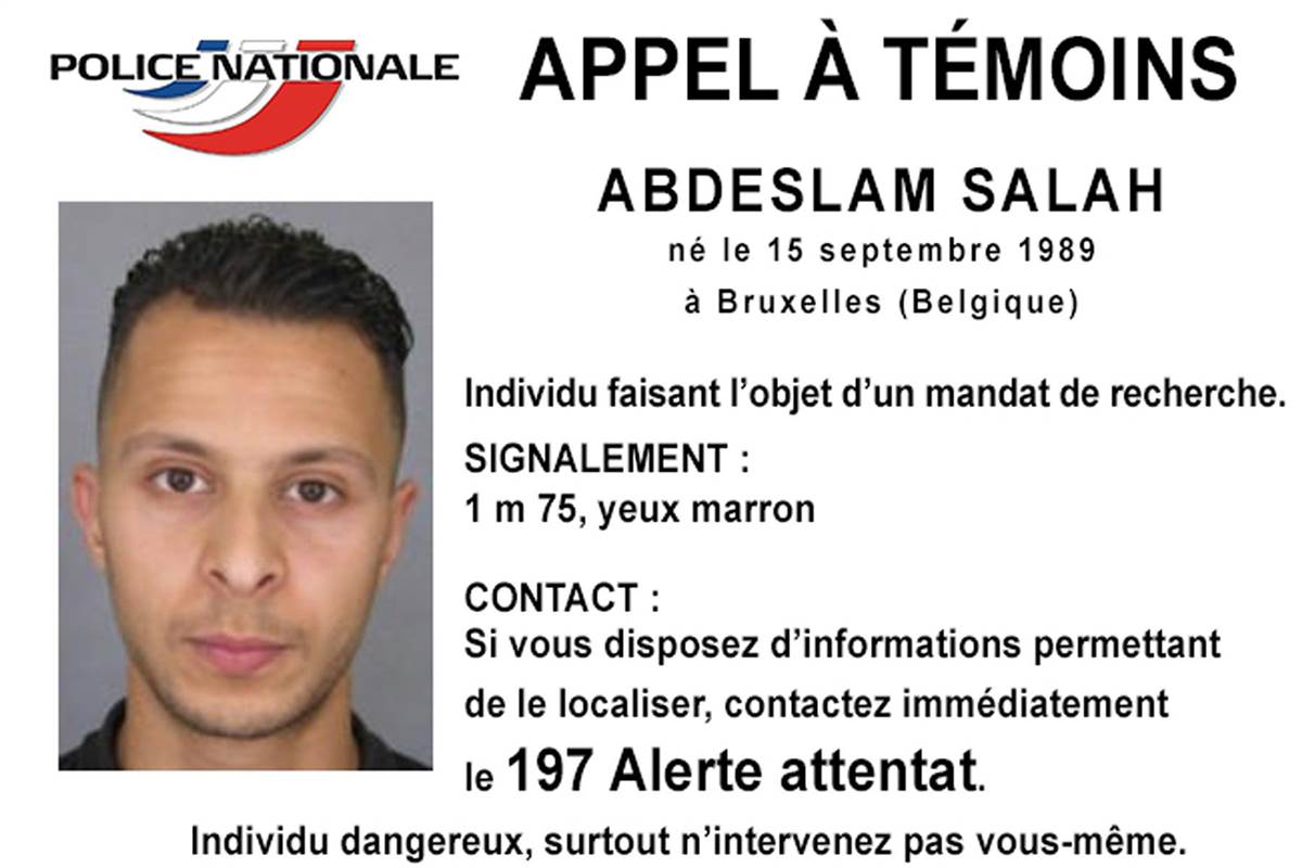 French National Wanted for Paris Attacks Held