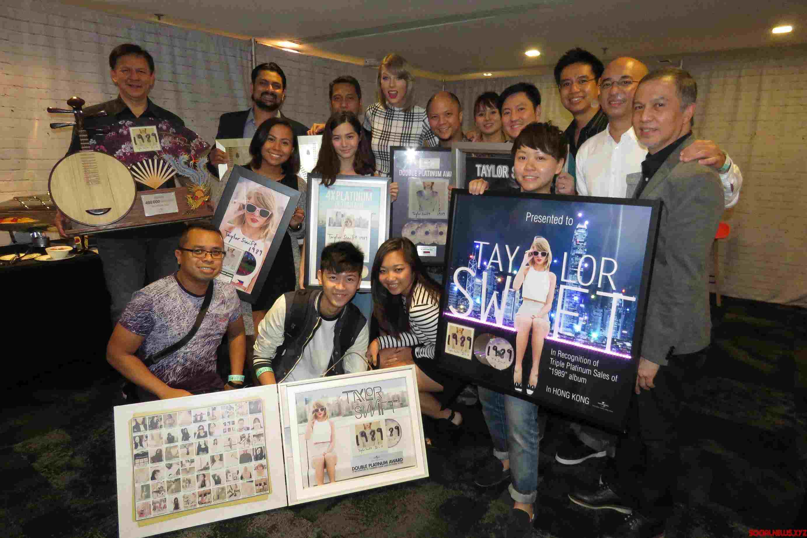 Swift's '1989' Is Certified Triple Platinum in India Swift's '1989' Is Certified Triple Platinum in India