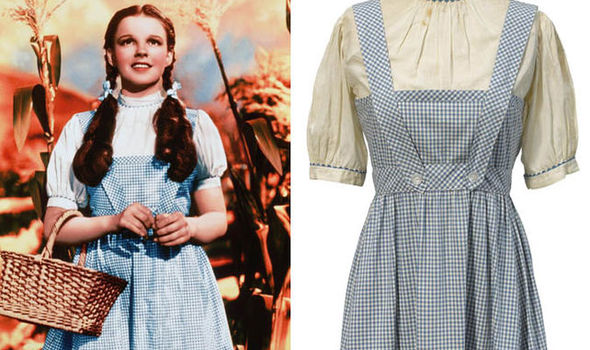Dorothy's Dress from 'the Wizard of Oz' Auctioned for $1.3 Mn