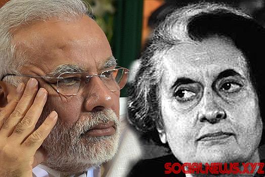 Modi Pays Tribute to Indira Gandhi on Birth Anniversary