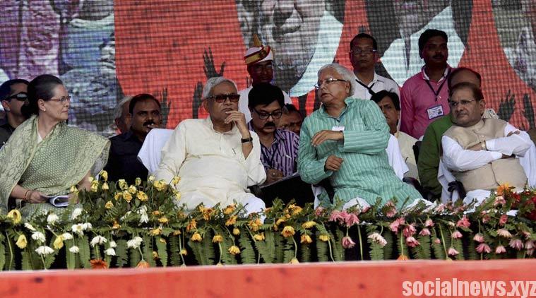 Bihar 'Gathbandhan' a One-Time Exception Bihar 'Gathbandhan' a One-Time Exception