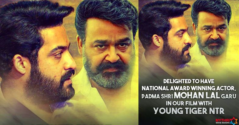 NTR Mohanlal Team up for Telugu Project