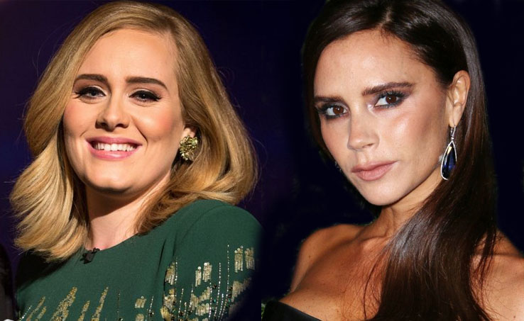 Adele Bonds with Victoria Beckham