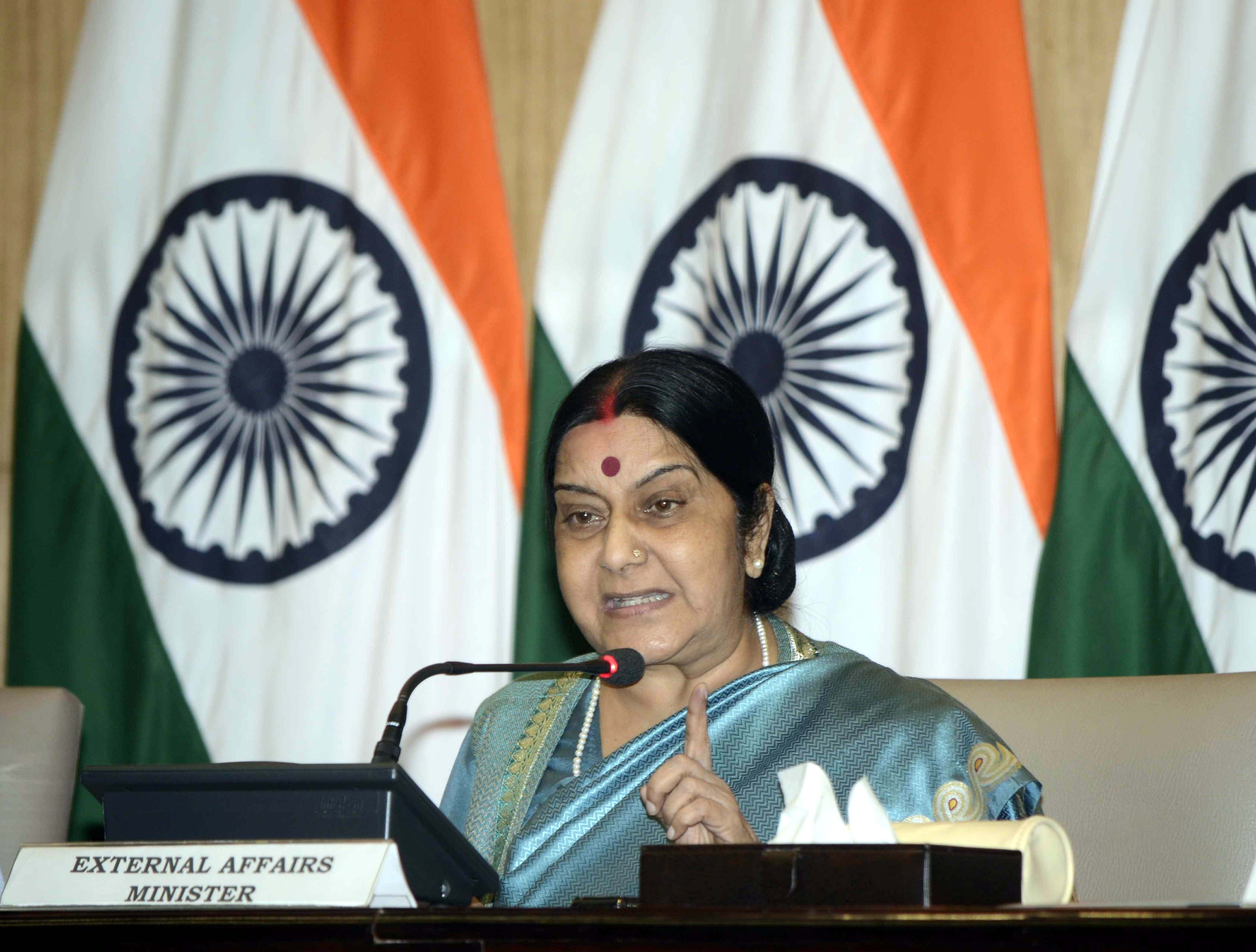 Sushma Swaraj to Visit Pakistan, Meet Nawaz Sharif Sushma Swaraj to Visit Pakistan, Meet Nawaz Sharif