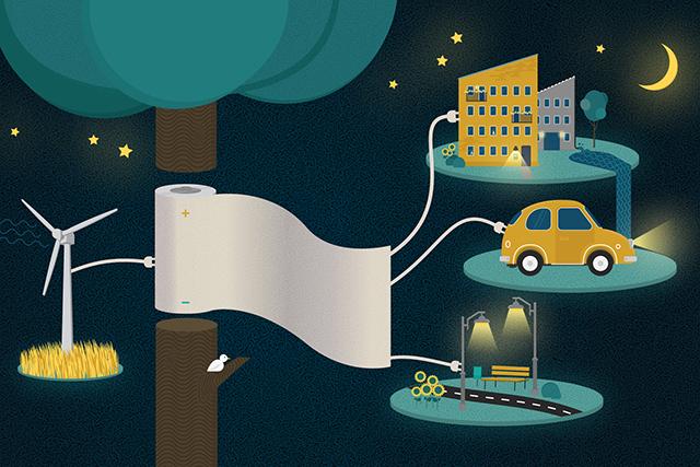 Researchers Develop 'Power Paper' to Store Energy