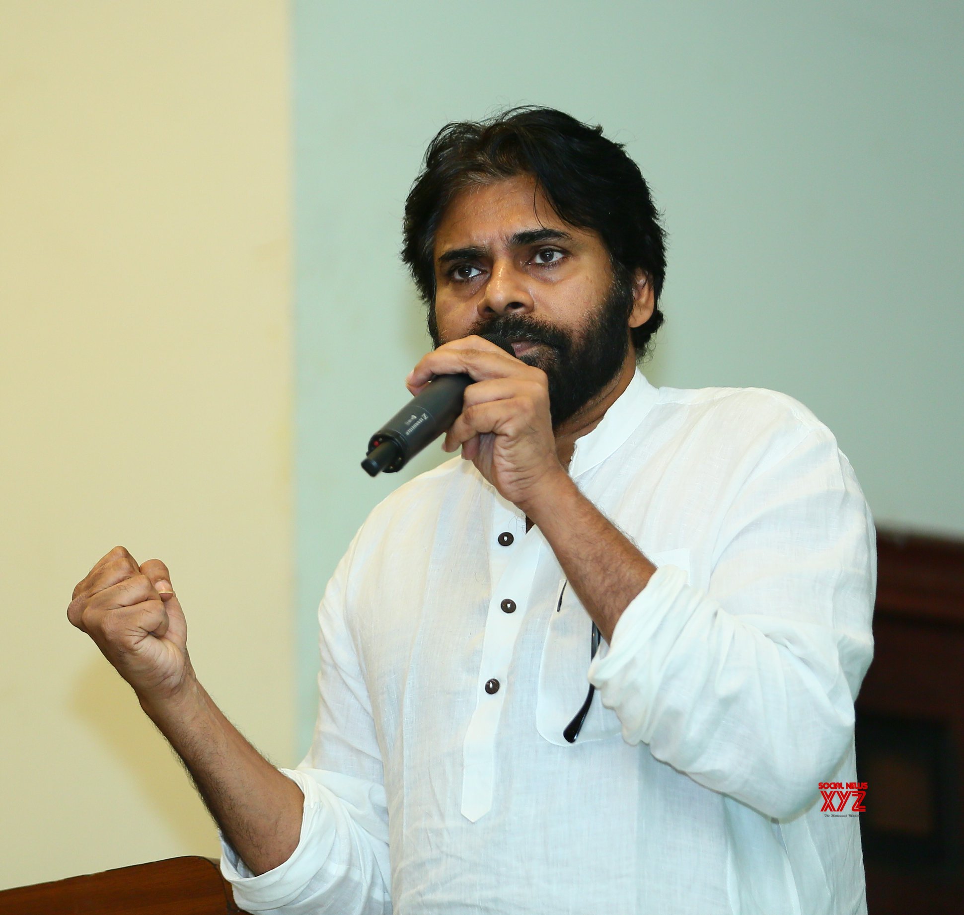 JanaSena Chief Pawan Kalyan Interacts With Vizianagaram JanaSainiks ...