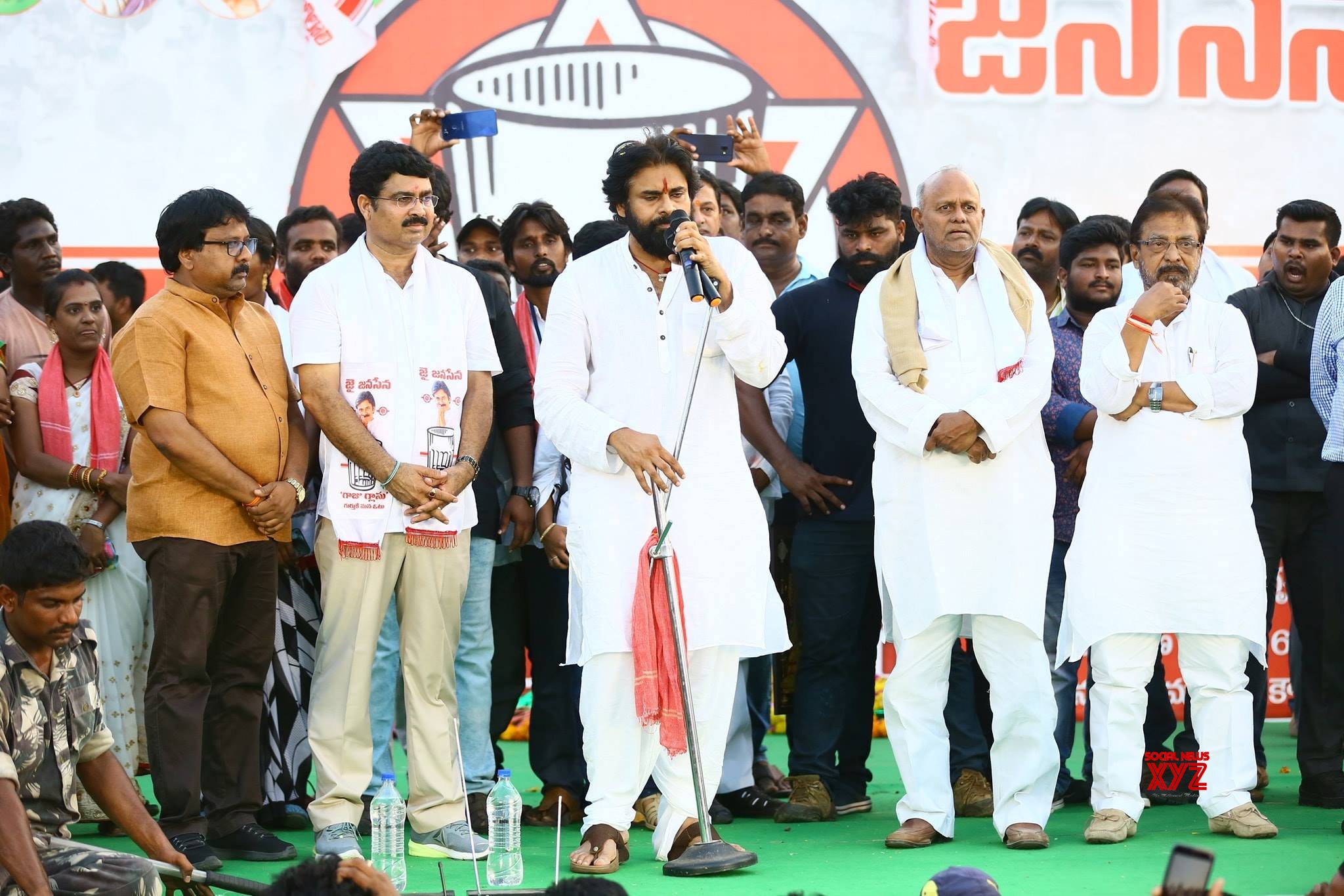 JanaSena Chief Pawan Kalyan Election Sankharavam In Eluru - Gallery ...