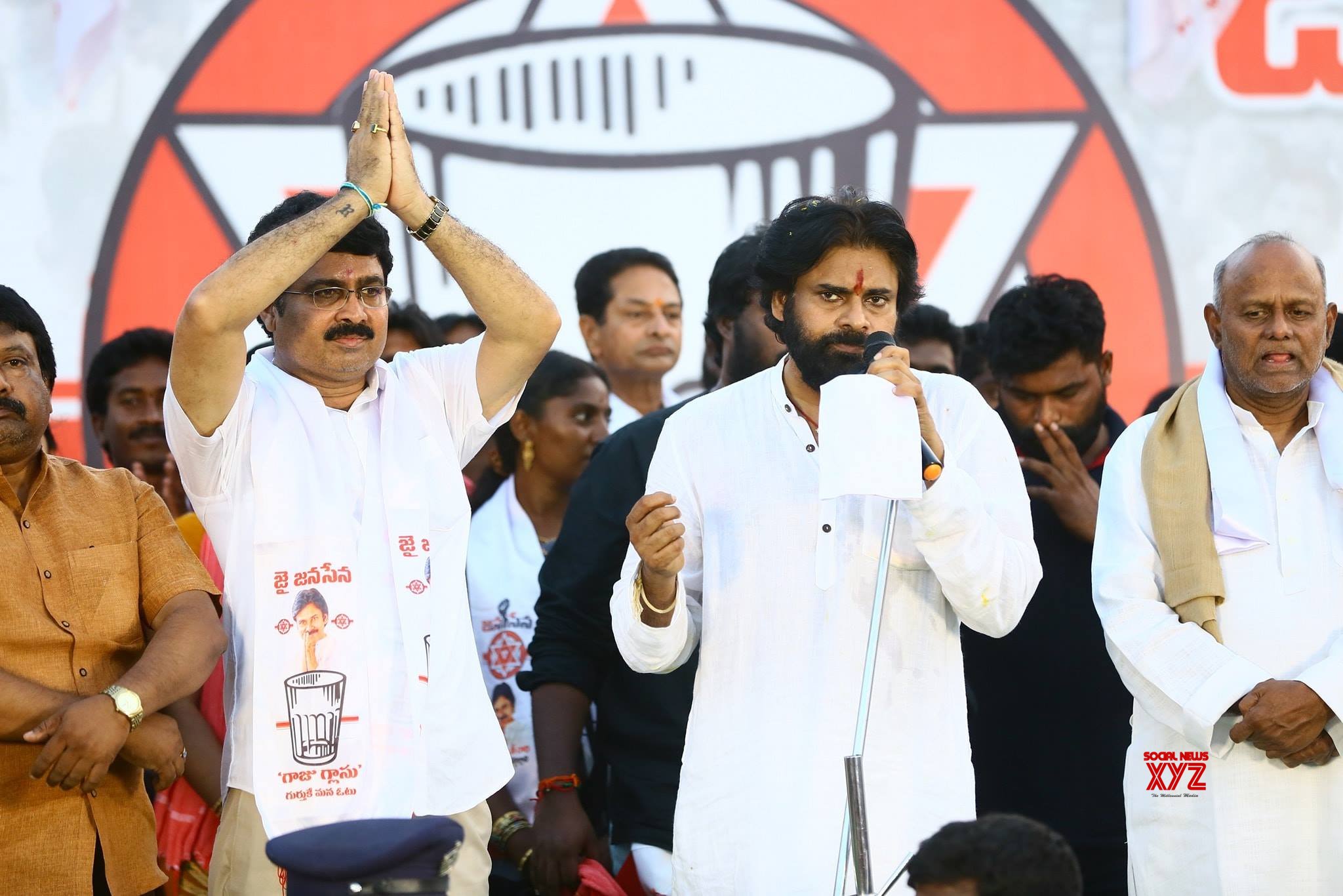 JanaSena Chief Pawan Kalyan Election Sankharavam In Eluru - Gallery ...