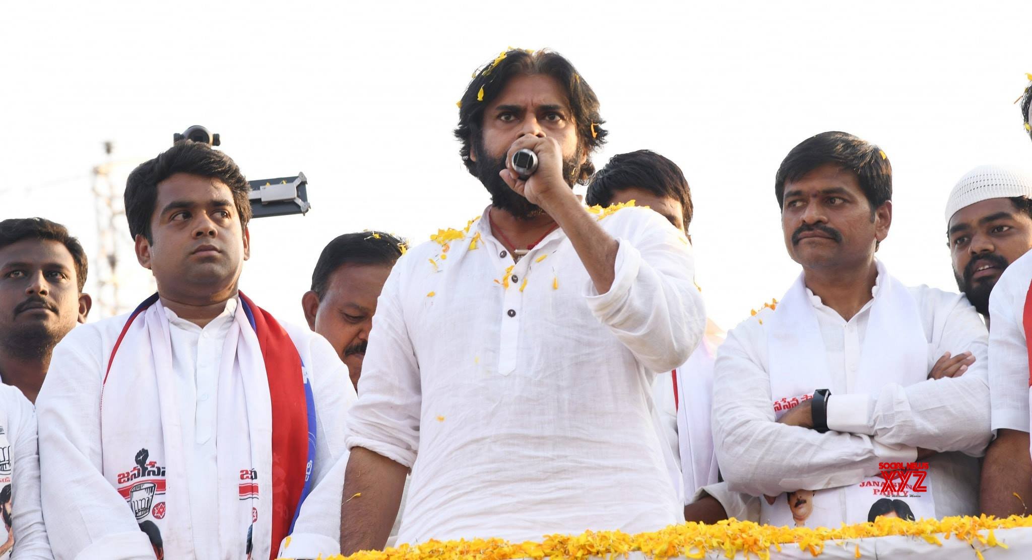 JanaSena Chief Pawan Kalyan Election Sankharavam In Anantapur - Gallery ...