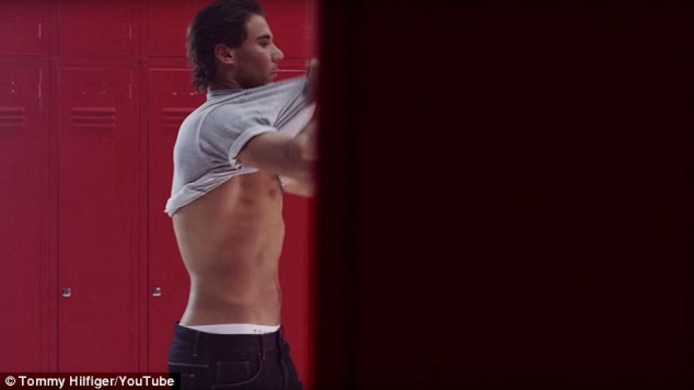 Nadal looks toned in Tommy Hilfiger underwear campaign