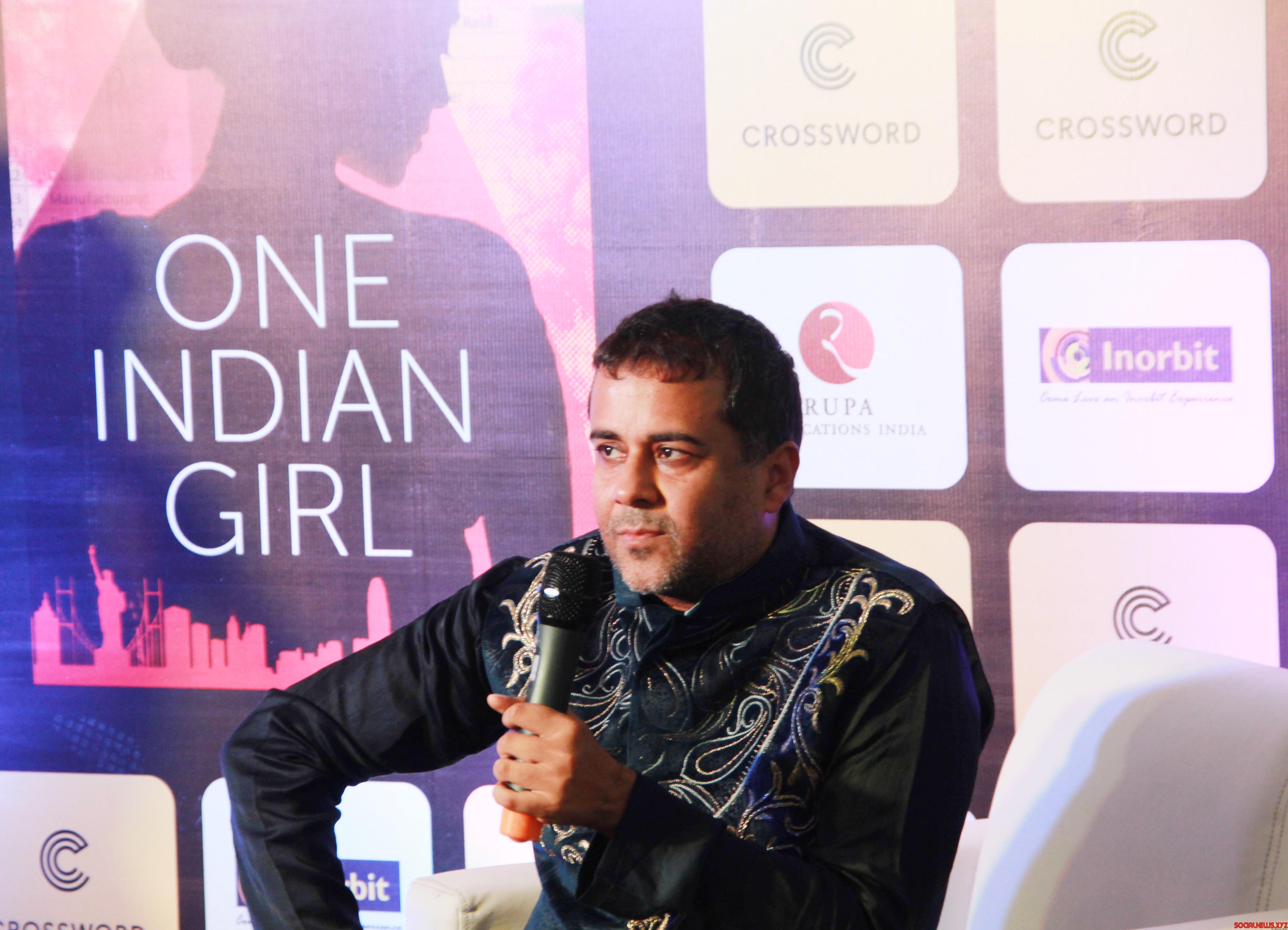 Chetan Bhagat Launches His New Book Titled One Indian Girl At Inorbit