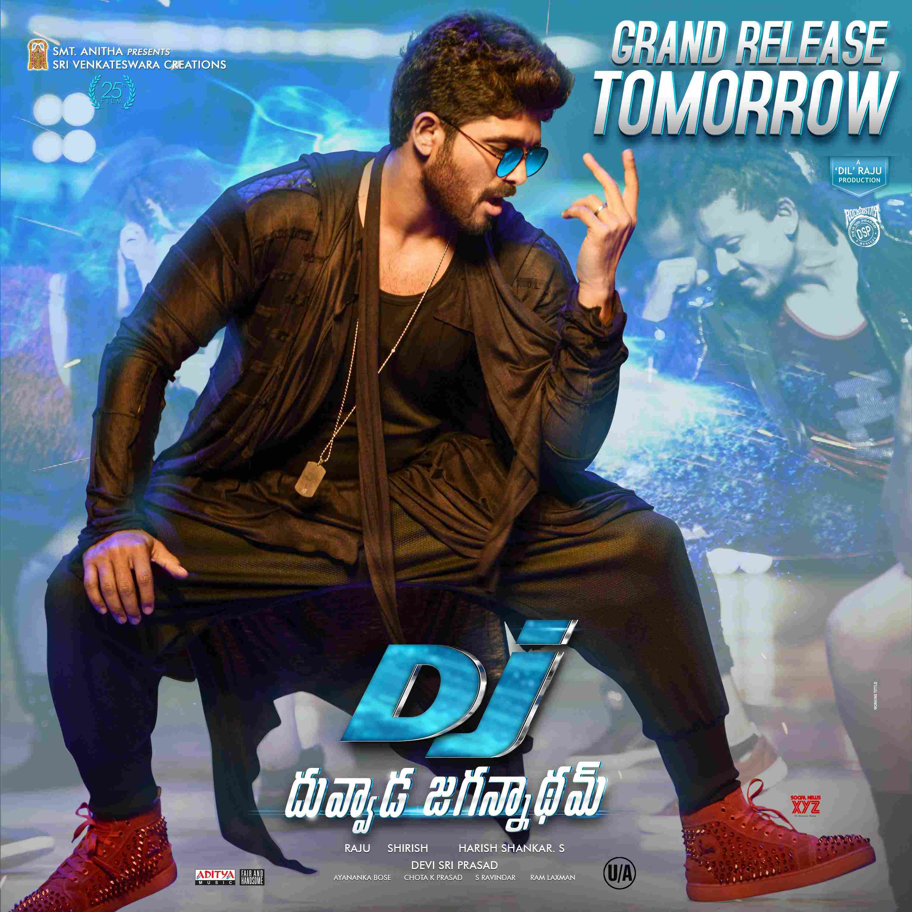 DJ Duvvada Jagannadham Releasing Tomorrow Wallpapers - Social News XYZ