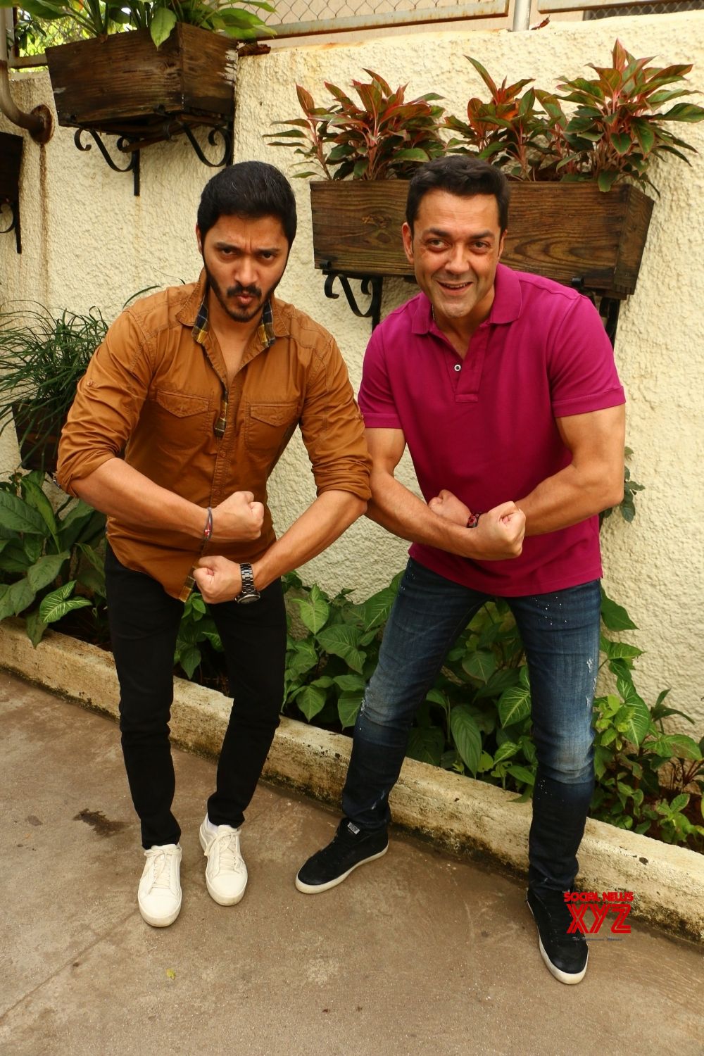 Mumbai: "Poster Boys" Promotions Shreyas Talpade, Bobby Deol - Social ...