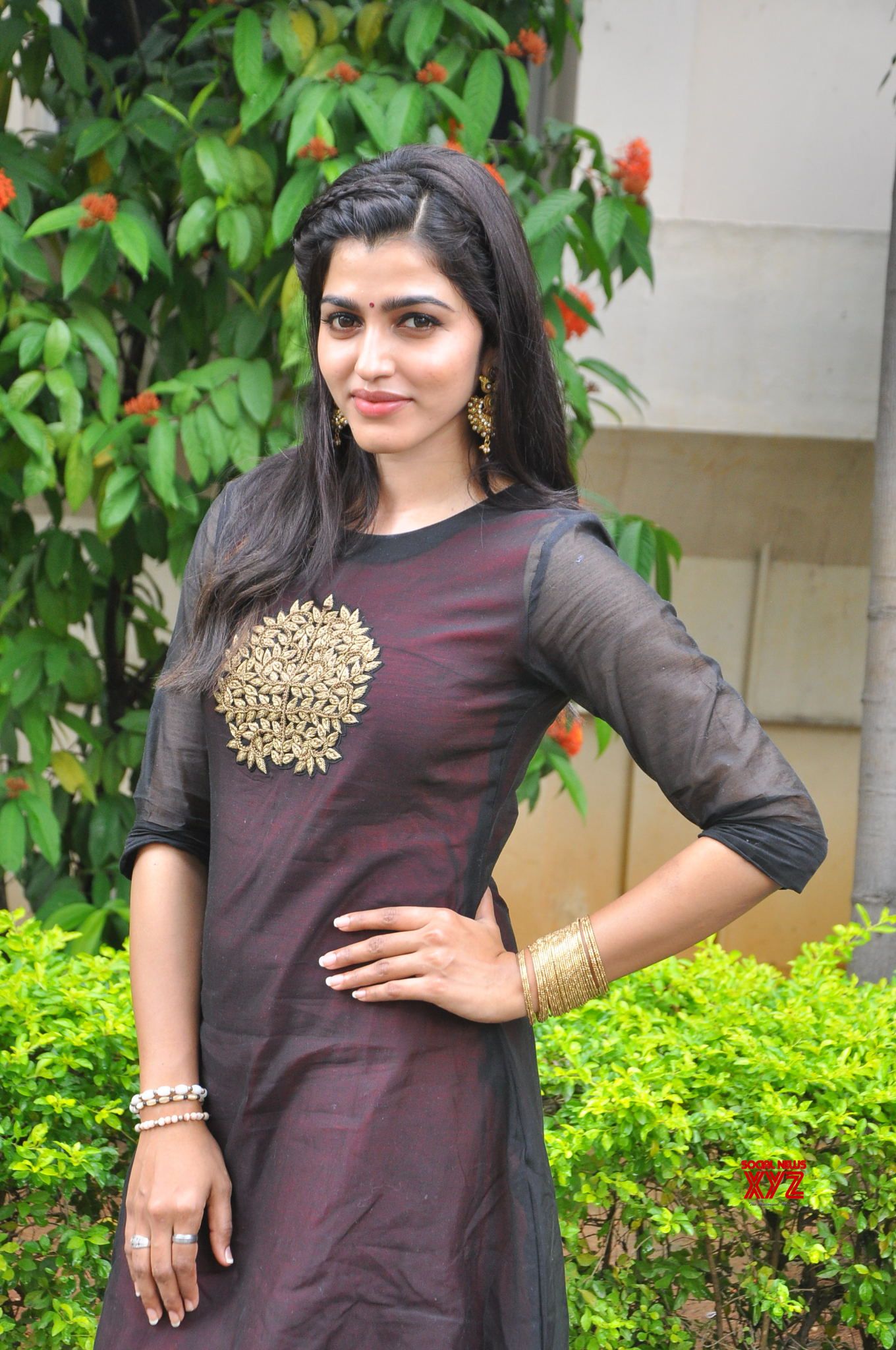 Actress Sai Dhanshika Stills From Mela Movie First Look Launch - Social ...