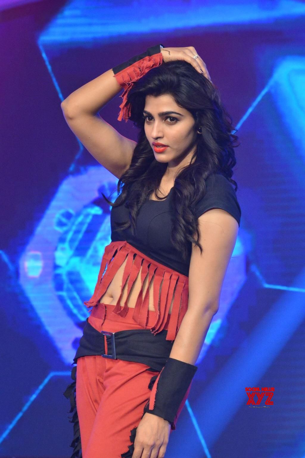 Actress Sai Dhanshika Stills From Mela Movie Press Meet - Social News XYZ