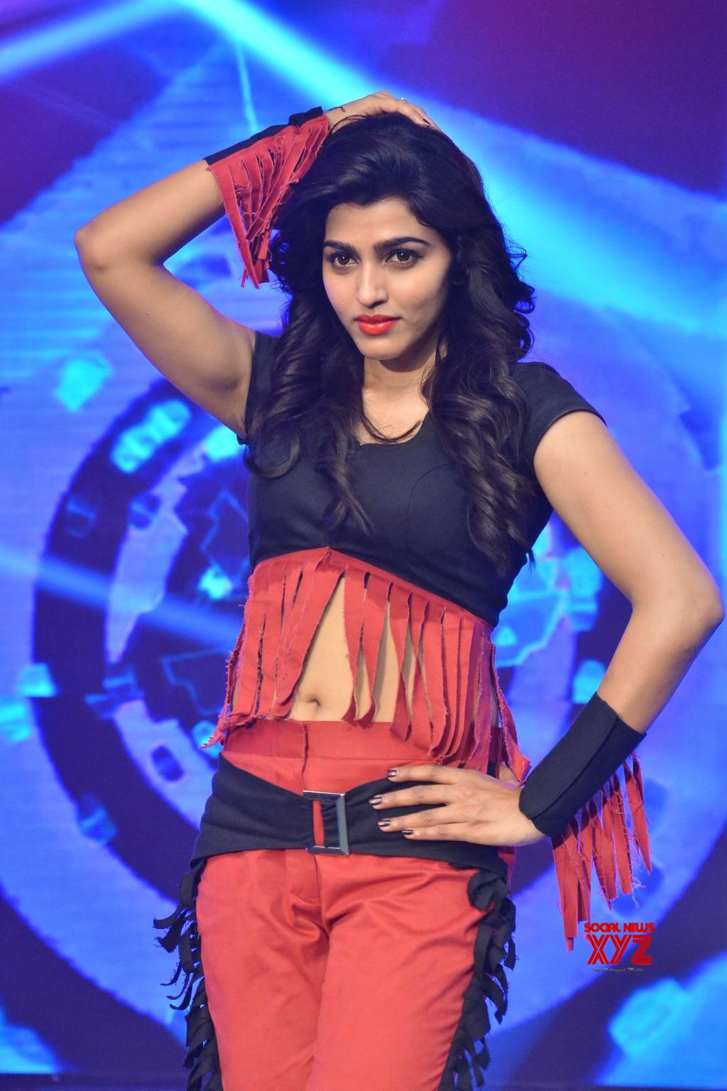 Actress Sai Dhanshika Stills From Mela Movie Press Meet - Social News XYZ