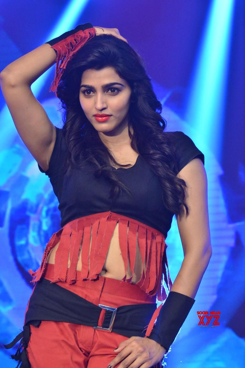 Actress Sai Dhanshika Stills From Mela Movie Press Meet - Social News XYZ