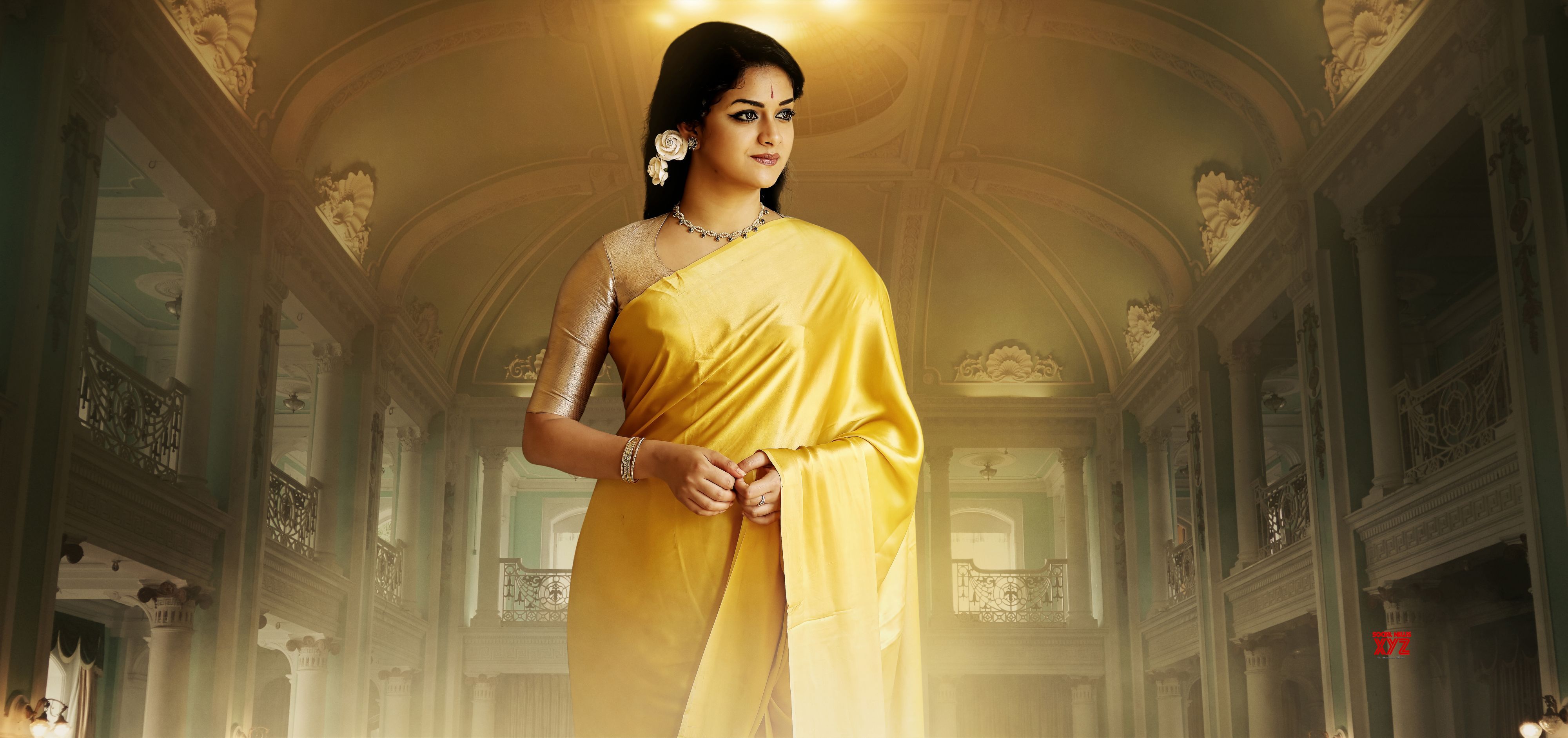 Keerthy Suresh New Retro Look Hd Stills In Mahanati Social News Xyz