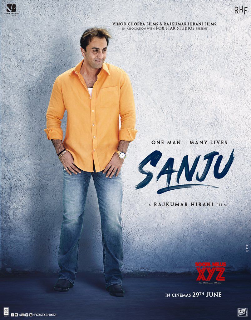 Ranbir Kapoor In And As Sanju Posters - Social News XYZ