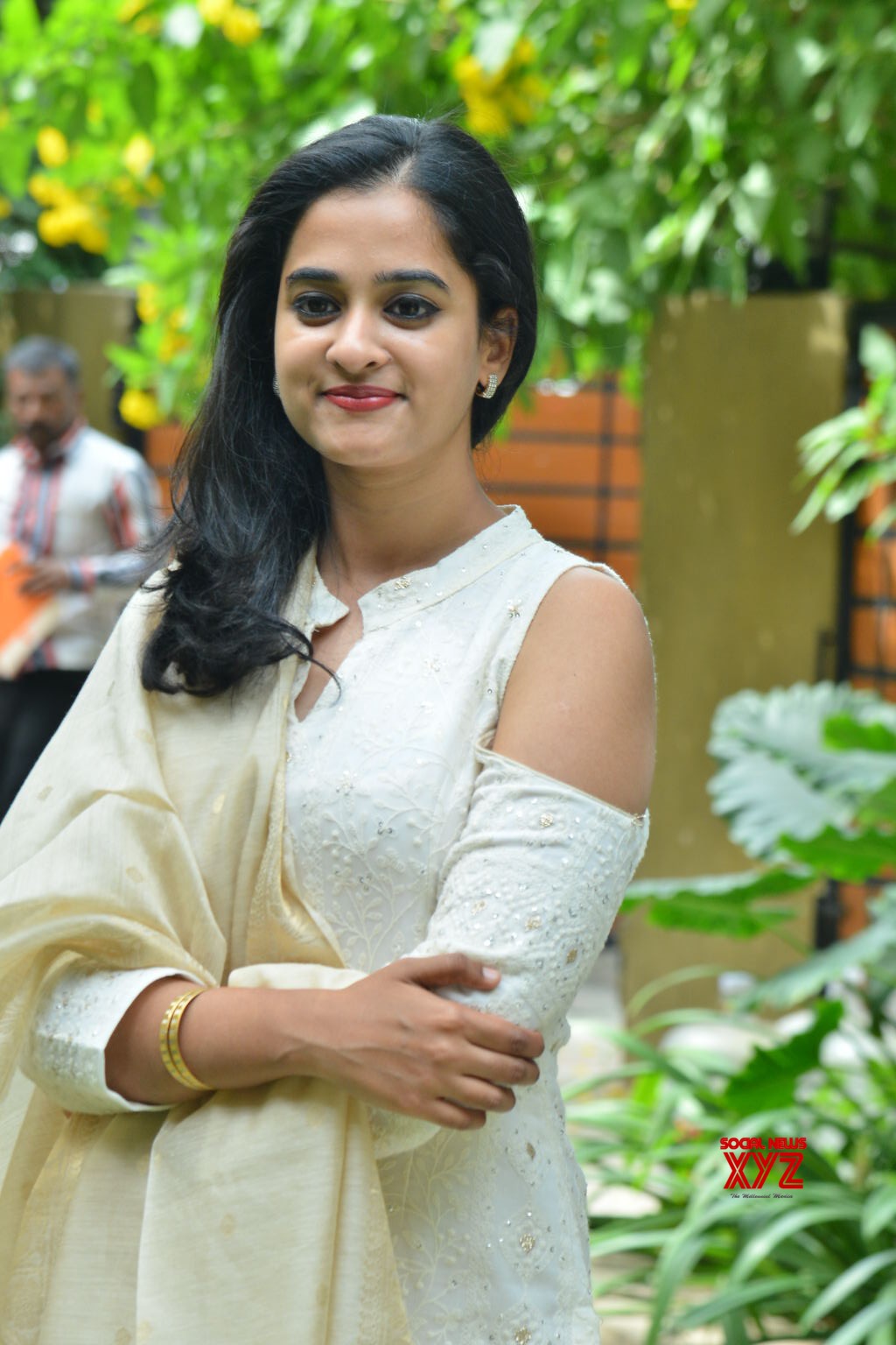 Actress Nanditha Raj Stills From Viswamitra Movie Teaser Launch ...