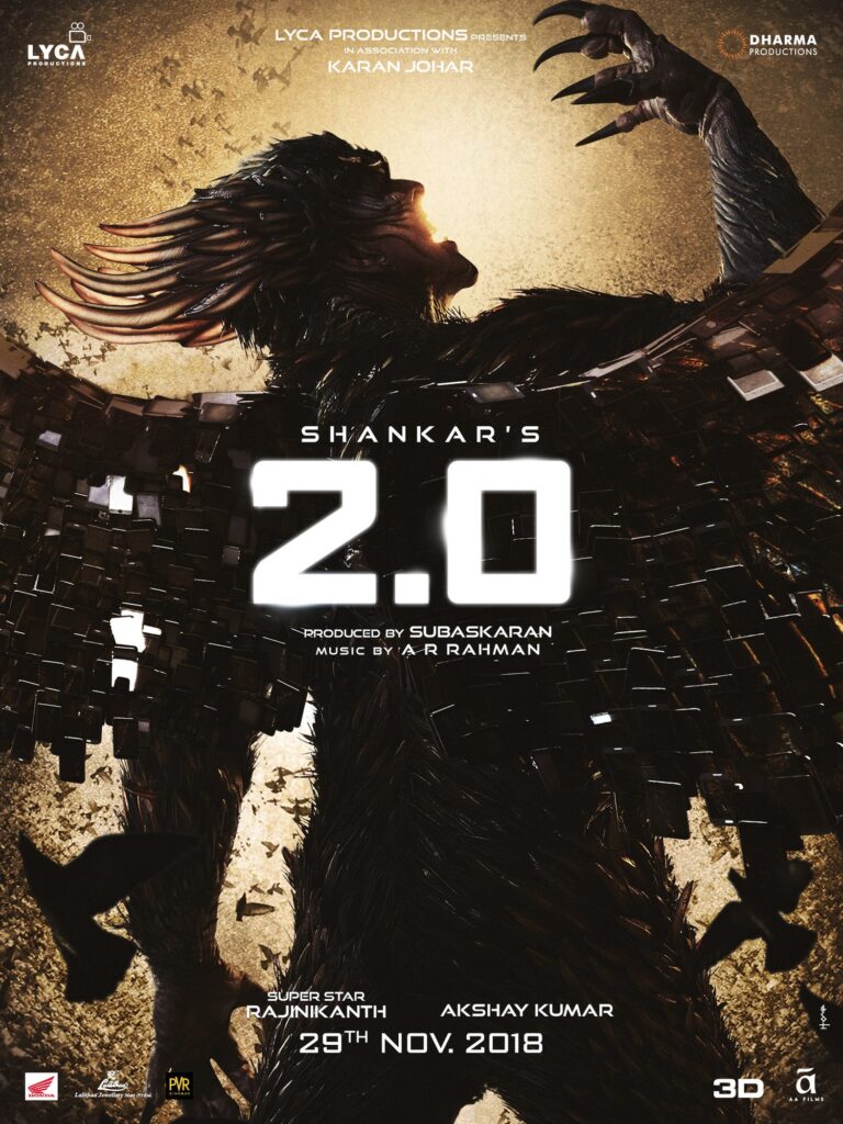 2.0 Movie Futuristic Thriller HD Poster - Social News XYZ