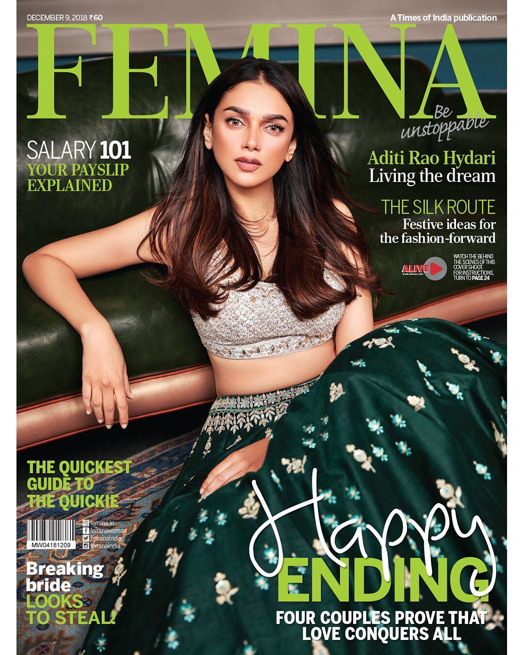 Actress Aditi Rao Hydari Hot Stills From Femina India Photo Shoot ...