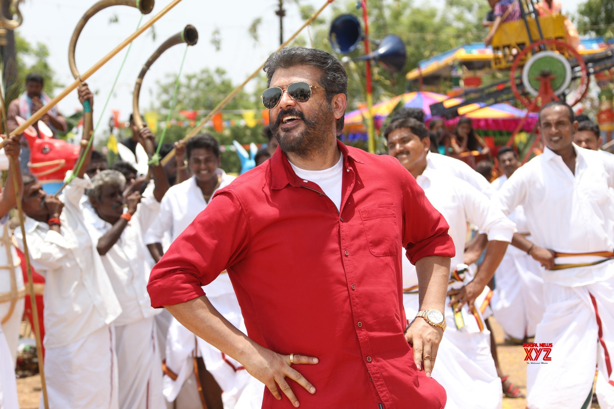 Ajith And Nayanthara Starrer Viswasam Movie Latest HD Stills - Social ...