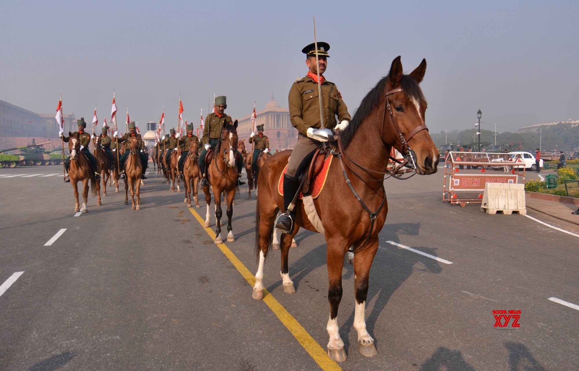 New Delhi: 2019 Republic Day Parade Rehearsals #Gallery - Social News XYZ