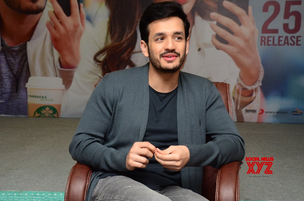 Akhil Stills From Mr. Majnu Interview - Social News XYZ