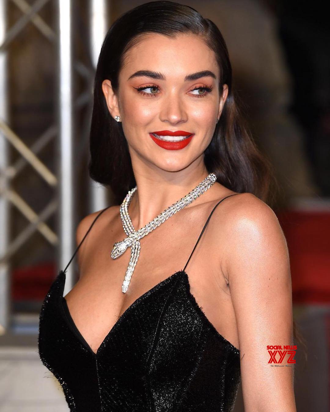 Actress Amy Jackson Stills From BAFTA 2019 Awards - Social News XYZ