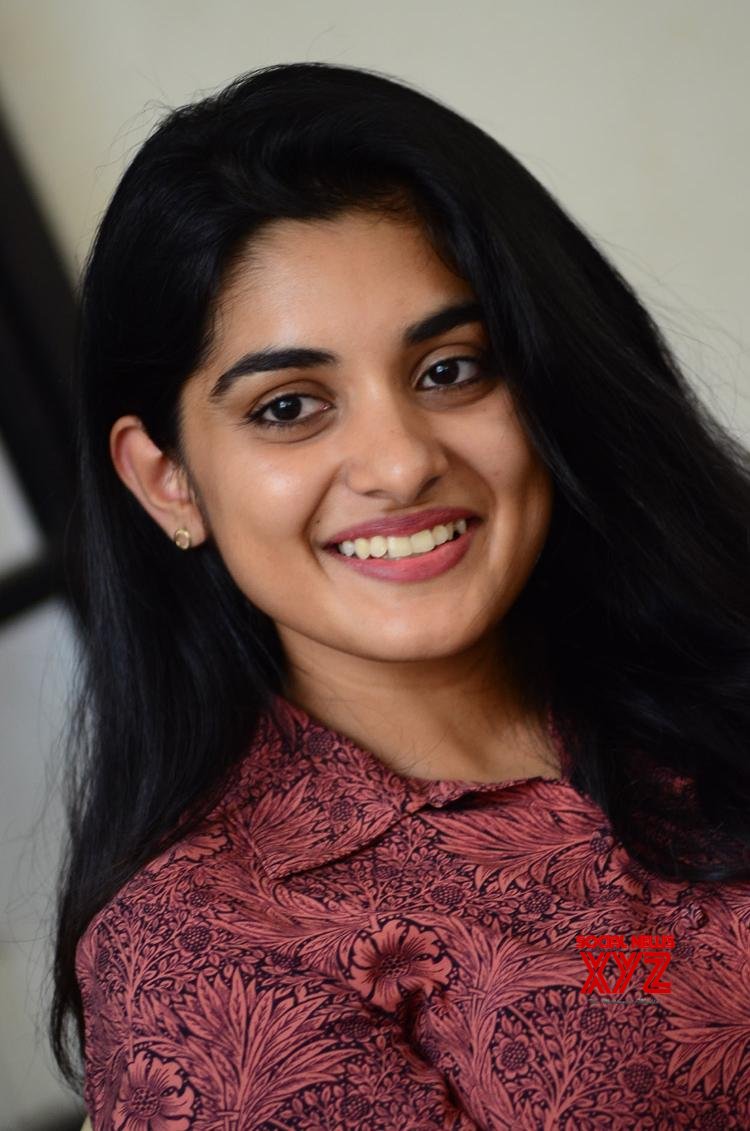 Actress Nivetha Thomas Stills From 118 Movie Success Celebrations ...