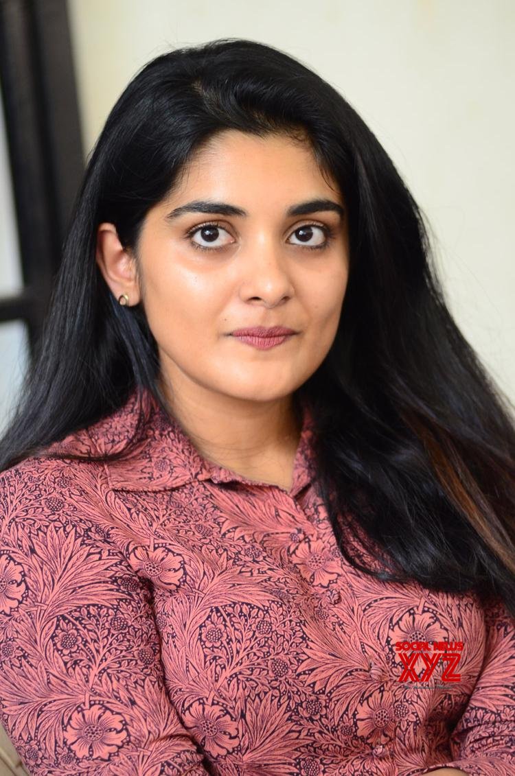 Actress Nivetha Thomas Stills From 118 Movie Success Celebrations ...