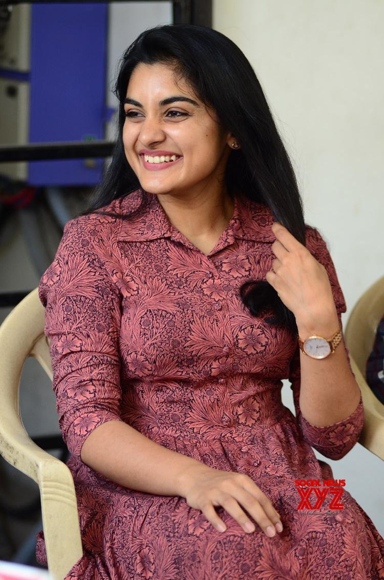 Actress Nivetha Thomas Stills From 118 Movie Success Celebrations ...