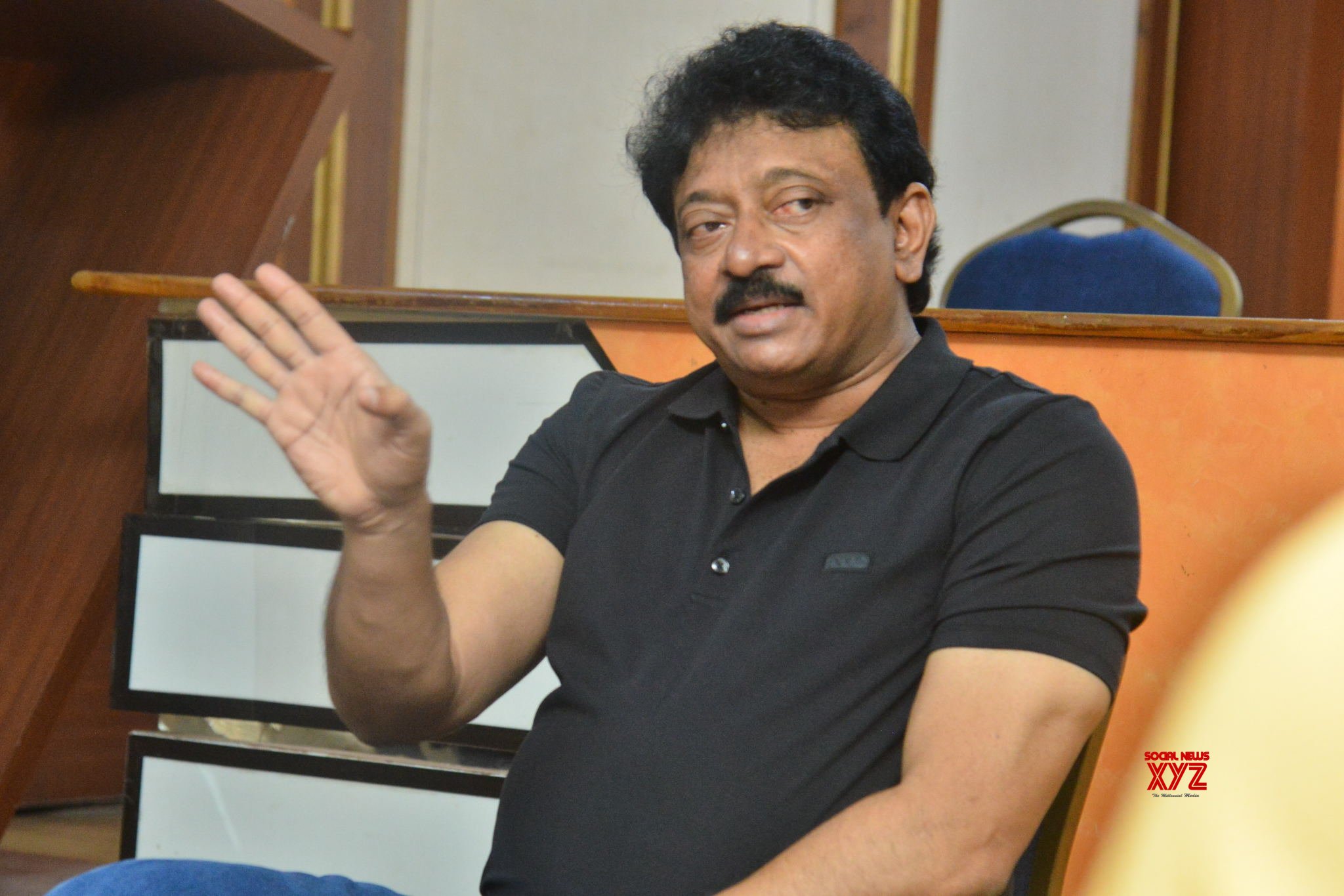 Ram Gopal Varma Stills From Lakshmi's NTR Movie Interview - Social News XYZ