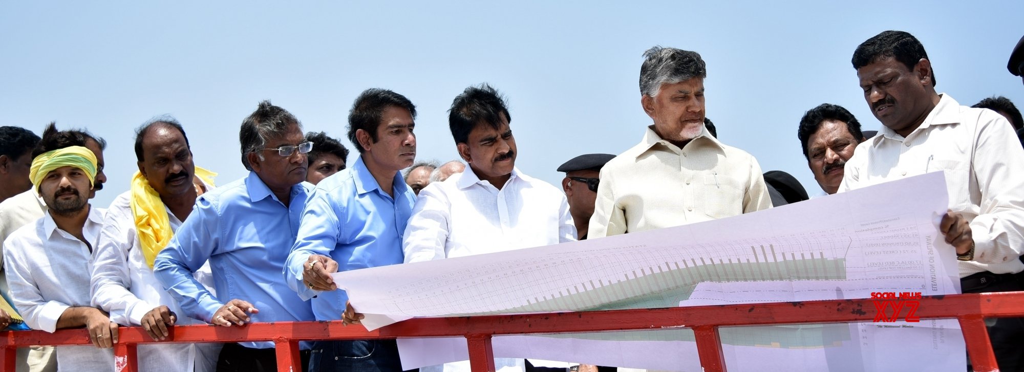 Vijayawada: Andhra CM Visits Polavaram Project #Gallery - Social News XYZ