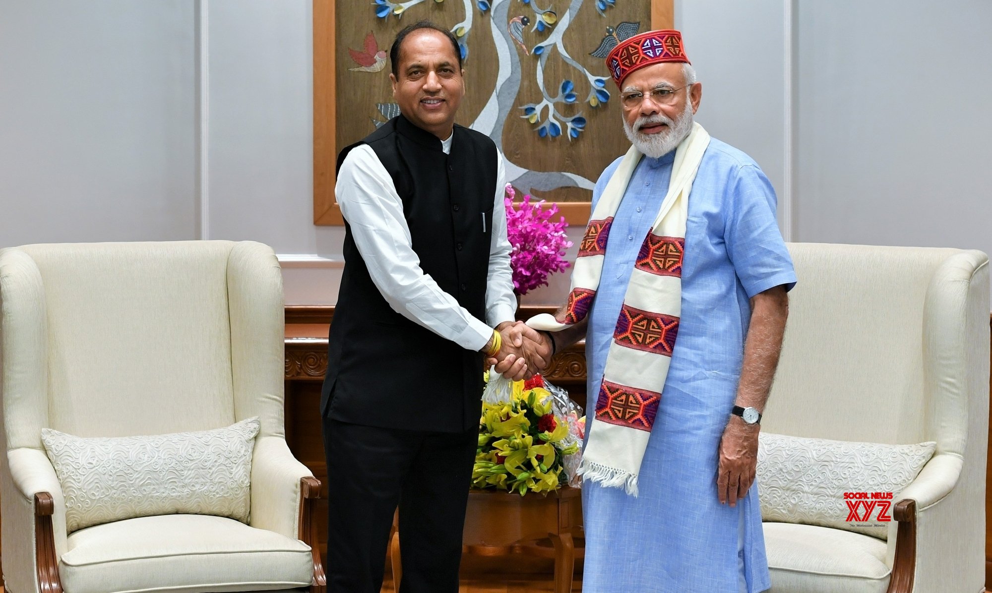 New Delhi: Himachal CM Meets PM Modi #Gallery - Social News XYZ