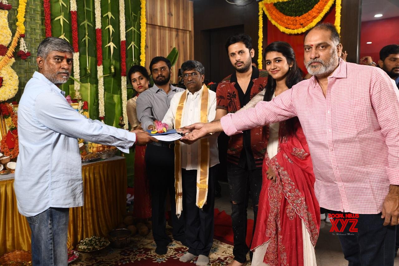 Nithin, Priya Prakash Varrier And Chandra Sekhar Yeleti New Movie 