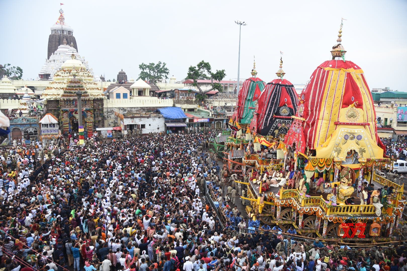 Puri Devotees during Bahuda Yatra in Odisha Gallery Social News XYZ