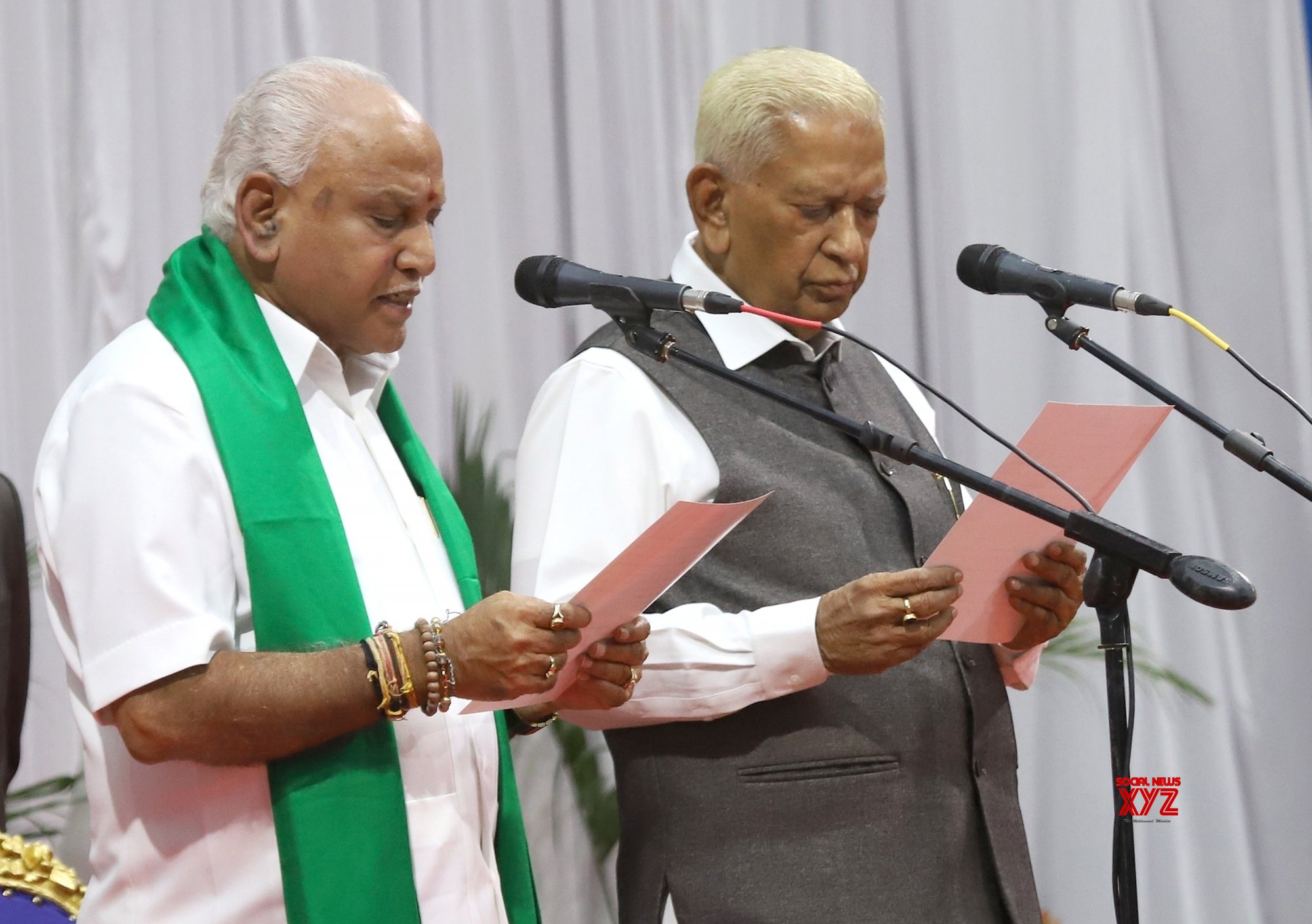 Bengaluru: B. S. Yediyurappa Takes Oath As Karnataka CM #Gallery ...