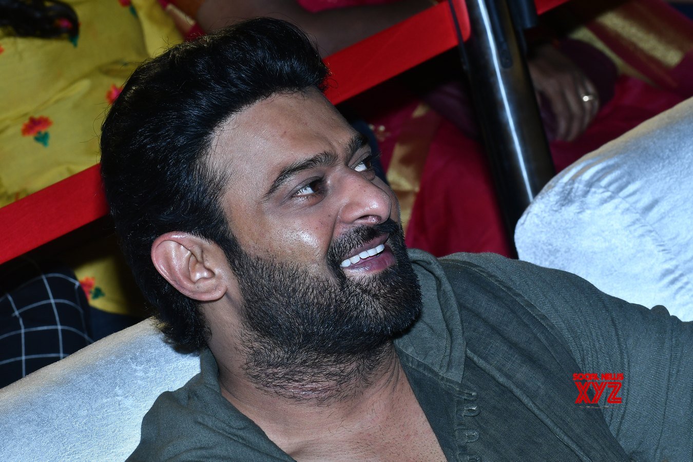 Prabhas Stills From Saaho Movie Hyderabad Media Interaction - Social ...