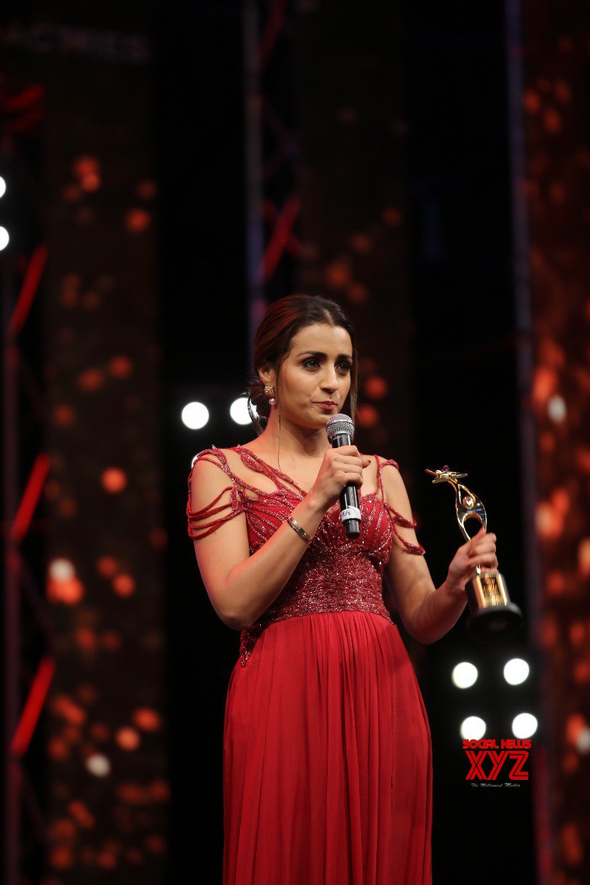 Actress Trisha Krishnan Stills From SIIMA Awards 2019 - Social News XYZ