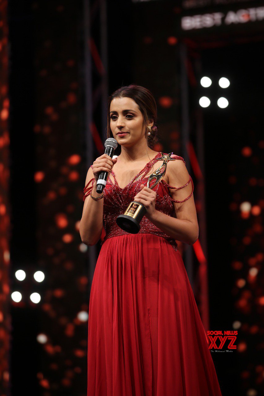 Actress Trisha Krishnan Stills From SIIMA Awards 2019 - Social News XYZ