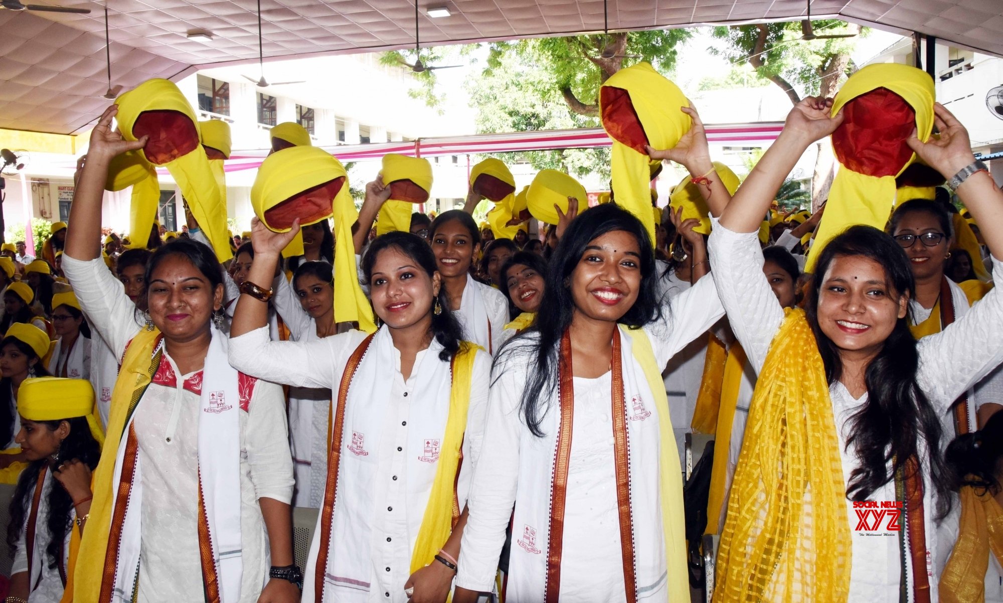 Patna: First Convocation Ceremony Of Magadh Mahila College #Gallery ...