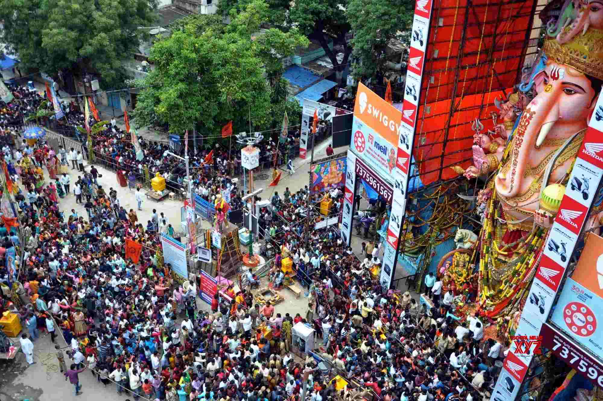 Hyderabad: Ganesh Chaturthi #Gallery - Social News XYZ