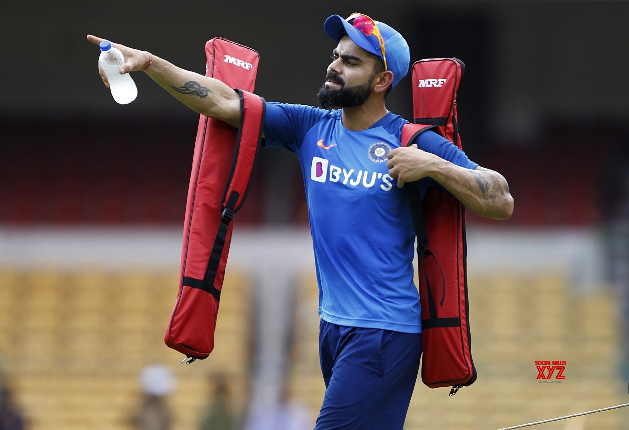 Bengaluru: India Practice Session - Virat Kohli #Gallery - Social News XYZ