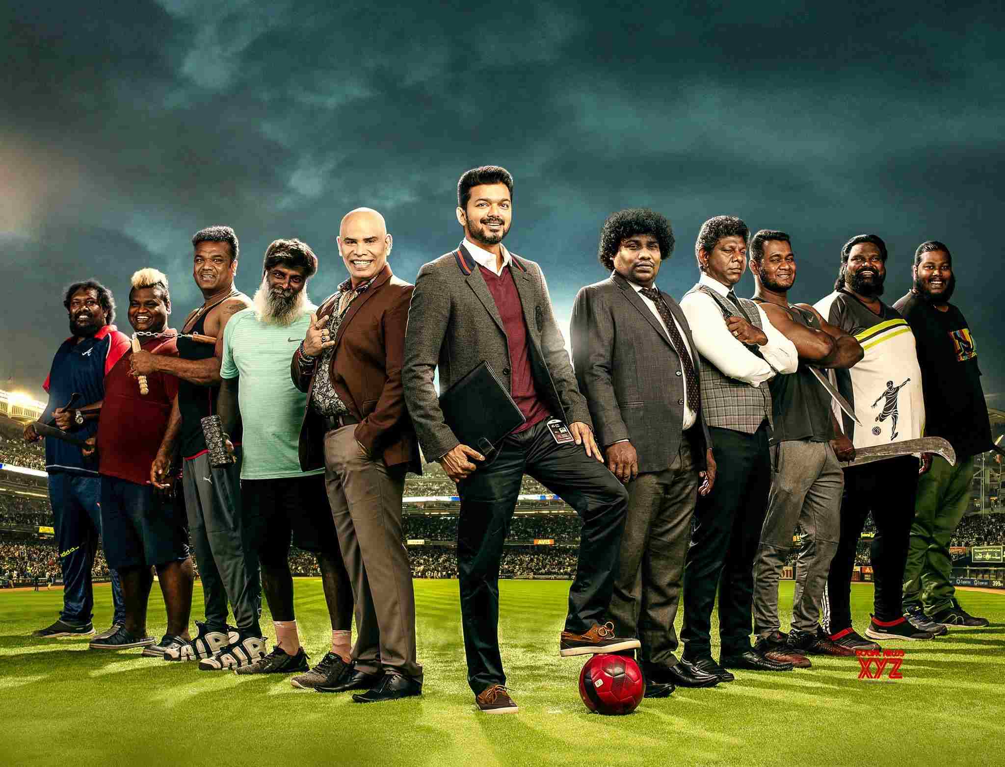 Vijay's Bigil Movie Posters Without Logos - Social News XYZ