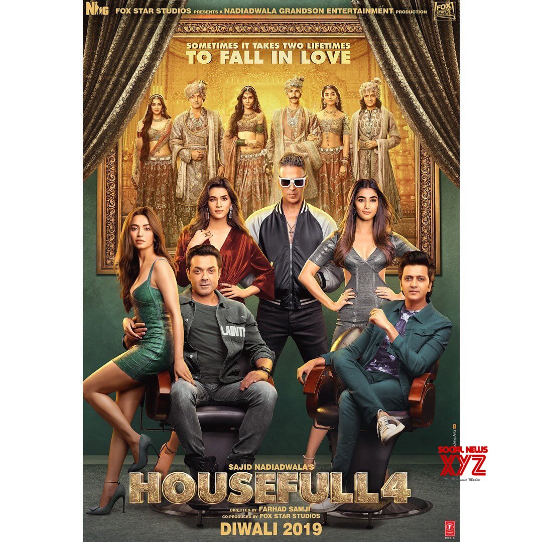 Housefull 4 Movie Latest Poster - Social News XYZ