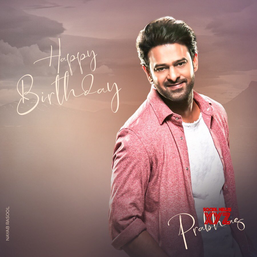 Rebel Star Prabhas Birthday 2019 Posters - Social News XYZ