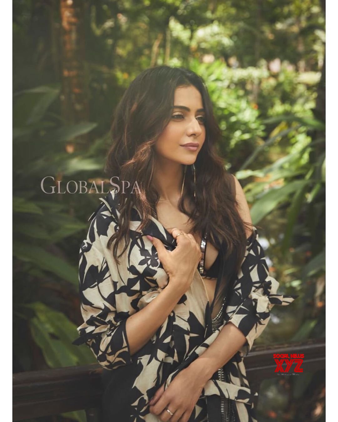 Actress Rakul Preet Singh Hot Stills From Global Spa Wellness Magazine Social News Xyz