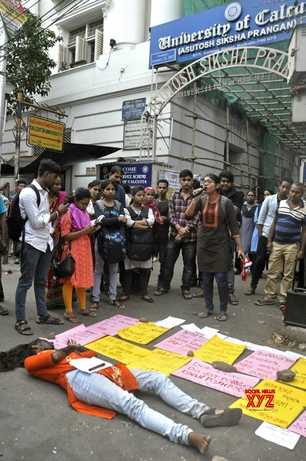 Kolkata: Student's Protest Against Hyderabad Rape - Murder #Gallery ...